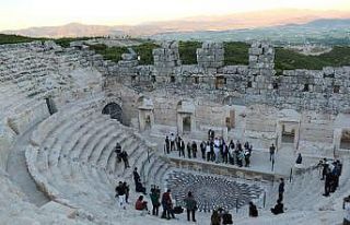 Bakan Kurum, Kibyra Antik Kenti’nde incelemelerde...