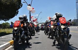 Balıkesir’de 19 Mayıs korteji