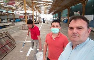 Balıkesir’de pazarcılar hazırlıklara başladı