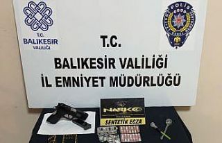 Balıkesir’de polisten narkotik operasyonu