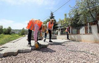 Başiskele’de yollar yenileniyor