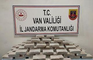 Başkale’de 102 kilo 611 gram eroin ele geçirildi