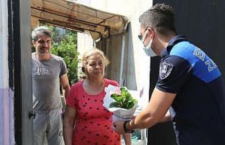 Başkan Atay şehit annelerini unutmadı