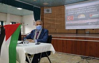 Başkan Biçer, İsrail zulmünü kınadı