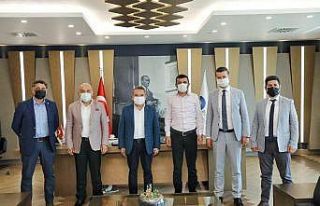 Başkan Böcek CHP’nin il başkanlarını ağırladı