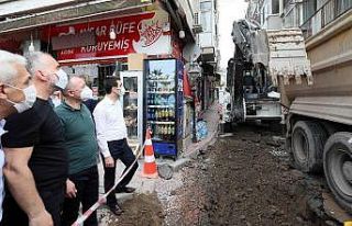 Başkan Büyükakın, Karamürsel’deki altyapı...