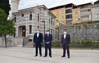 Başkan Çelik Yiğitbaş Veli Camisi ve Türbesi’nde...