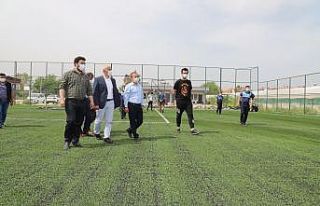 Başkan Gültak, yenilenen Kazanlı Çok Amaçlı...