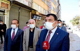 Başkan Gürkan altyapı çalışmalarını inceledi