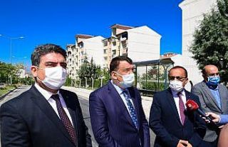 Başkan Gürkan, asfalt çalışmalarını inceledi