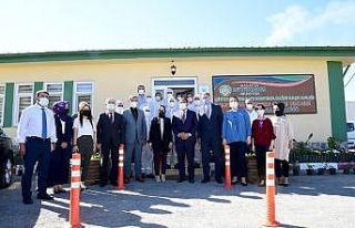 Başkan Gürkan, çöp döküm sahasında inceleme...