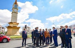 Başkan Gürkan yol çalışmalarını inceledi