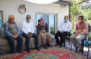 Başkan Kaplan’dan şehit ailesine bayram ziyareti