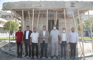 Başkan Kuş çalışmaları yerinde inceledi