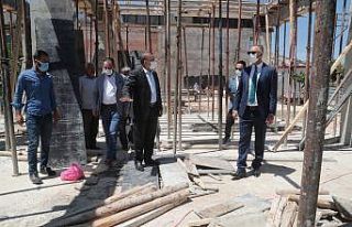 Başkan Kuş, Süleyman Şah Gençlik Merkezini inceledi