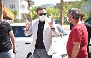 Başkan Özlü, ilçe genelinde yapılan çalışmaları...