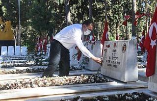 Başkan Özyiğit, şehit ailelerini yalnız bırakmadı