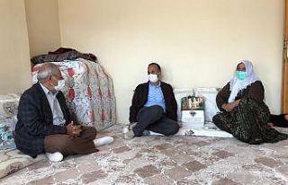 Başkan Saklı’dan şehit anneleri ve eşlerine...