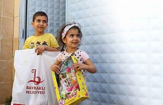 Başkan Sandal’dan çocuklara bayram sürprizi