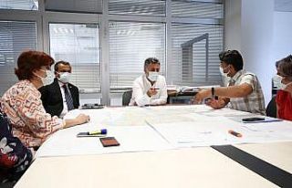 Başkan Sandal’ın gündemi kentsel dönüşüm