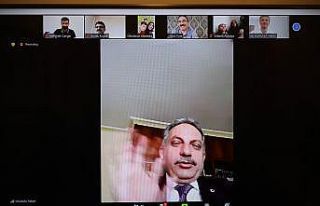 Başkan Yalçın videokonferansla bayramlaştı