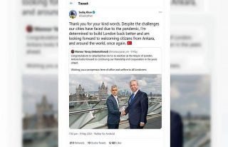 Başkan Yavaş, Londra Belediye Başkanı olarak seçilen...