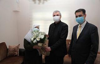 Başkan Yüce, şehit ve gazi annelerini unutmadı