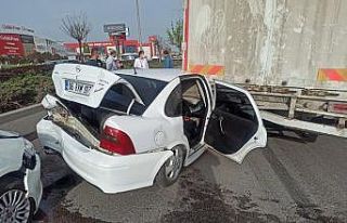 Başkent’te zincirleme kaza: 2 yaralı