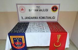 Batman’da 880 adet tarihi eser ele geçirildi