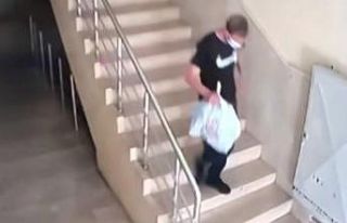 Batman’da apartmanda ayakkabı çalan hırsız kameraya...