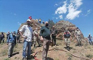 Bayburt’ta çıkan yangında 5 ev kullanılamaz...