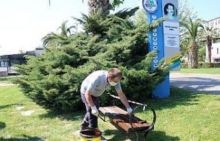 Bayramda kentin her noktasına bakım yapıldı
