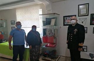 Bayramda şehit aileleri unutulmadı