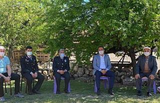 Bayramda şehit ve gazi ailelerine ziyaret