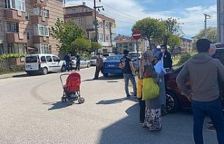 Bebek arabası ile hırsızlık yaptılar