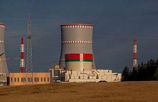 Belarus Nükleer Güç Santralinin 2. ünitesine ait...