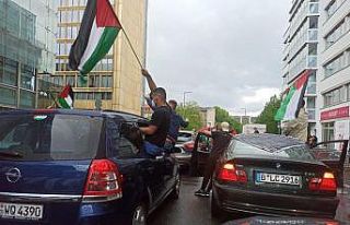 Berlin’de Filistin’e destek