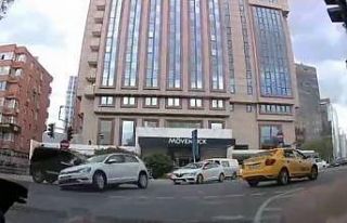 Beşiktaş’ta kırmızı ışık ihlali kazası...