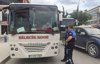 Bilecik’te servis araçlarına yönelik denetim