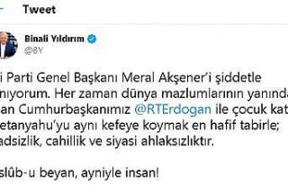 Binali Yıldırım’dan Meral Akşener’in ifadelerine...