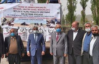 Bitlis’te sertifikalı kuru fasulye tohumu dağıtımı
