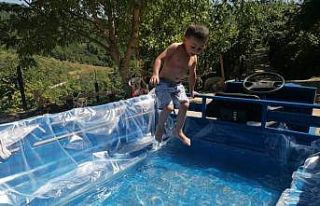 Bu da Karadeniz usulü yüzme havuzu