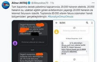 Bursa Büyükşehir Belediyesi’nden 60 bin haneye...