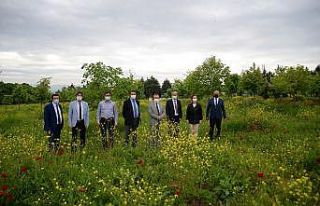 BUÜ Ziraat Fakültesi hasat rekoruna koşuyor