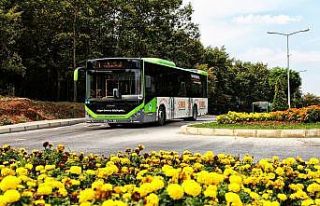 Büyükşehir toplu taşıma hizmetini sürdürüyor