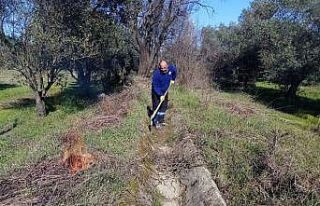 Büyükşehir Ula’da 99 kilometre sulama kanalı...