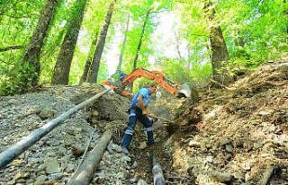 Büyükşehir, Ula’ya ek içme suyu sağladı