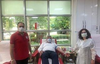 Büyükşehir Zabıtadan kan bağışına destek