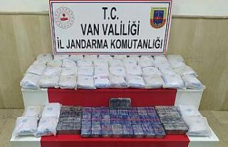 Çaldıran’da 83 kilogram eroin ele geçirildi