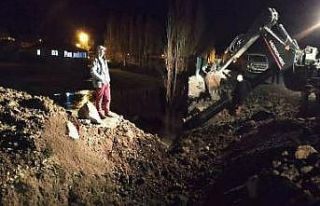 Çaldıran’da sulama kanalları açılıyor